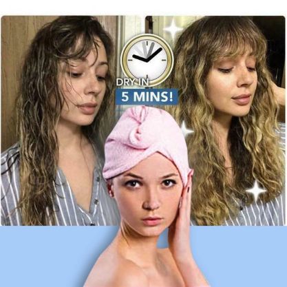 HAIRWRAP | Peškir za brzo sušenje kose (1+1 AKCIJA)