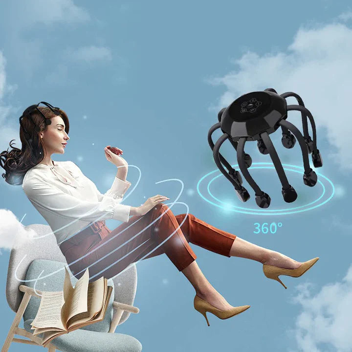 Masažer za glavu - Oktopod