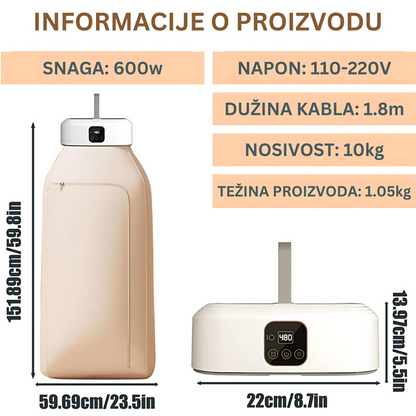 Automatski Sušač i Peglač Odeće