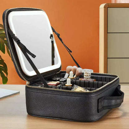 Torba za šminku sa LED ogledalom | Miss Sweet Bag