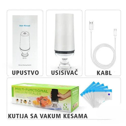USB Aparat za Vakumiranje Hrane