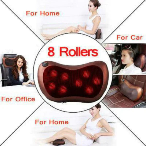Shiatsu Masažer Jastuk za Kuću i Auto