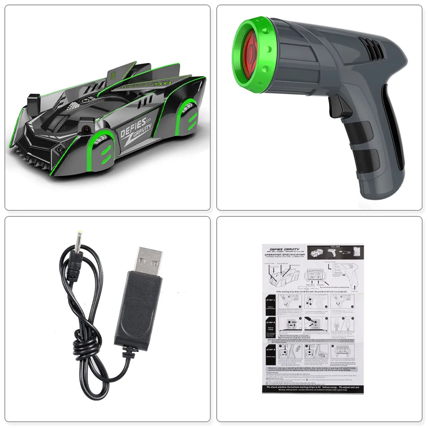 Auto na daljinski sa laserom koji ide po plafonu