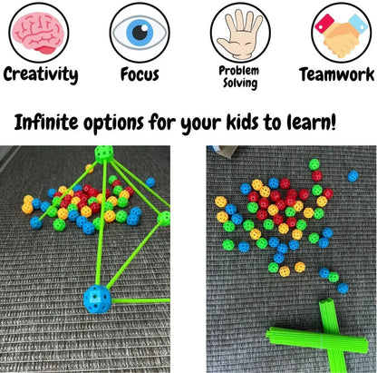 Kreativni Set za Gradnju Dečijih Kućica i Tvrđava